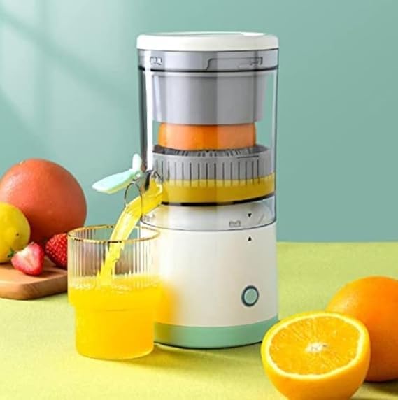 Citrus Juicer Electric Orange Squeezer Lemon Squeezer Electric High Juice Yield Juicer USB Charging USB Charging Lime Press Wireless Portable Travel Juice Mate