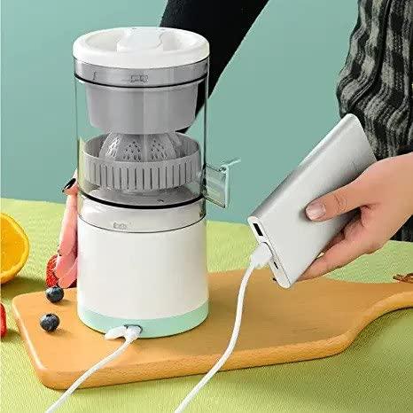 Citrus Juicer Electric Orange Squeezer Lemon Squeezer Electric High Juice Yield Juicer USB Charging USB Charging Lime Press Wireless Portable Travel Juice Mate
